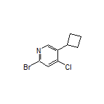 2-溴-4-氯-5-环丁基吡啶