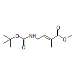 (E)-4-(Boc-氨基)-2-甲基-2-丁烯酸甲酯