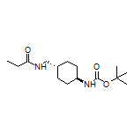 N-[[反式-4-(Boc-氨基)环己基]甲基]丙酰胺