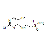 2-[(5-溴-2-氯-4-嘧啶基)氨基]乙磺酰胺