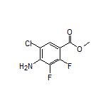 4-氨基-5-氯-2,3-二氟苯甲酸甲酯
