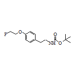 N-Boc-2-[4-(2-氟乙氧基)苯基]乙胺