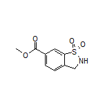 2,3-二氢苯并异噻唑-6-甲酸甲酯-1,1-二氧化物
