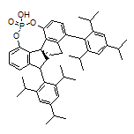 (11aS)-3,7-双(2,4,6-三异丙基苯基)-10,11,12,13-四氢-5-羟基-二茚并[7,1-de:1’,7’-fg][1,3,2]二氧杂磷杂庚烷-5-氧化物