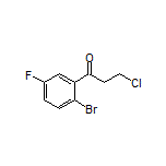 1-(2-溴-5-氟苯基)-3-氯-1-丙酮