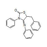 5-苄基-3-苯基-4-(苯基亚胺基)噻唑烷-2-酮