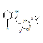 (S)-2-(Boc-氨基)-3-(4-氰基-3-吲哚基)丙酸