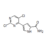 4-(2,5-二氯-4-嘧啶基)-1H-吡咯-2-甲酰胺