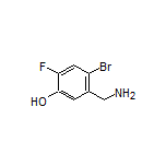 5-(氨甲基)-4-溴-2-氟苯酚