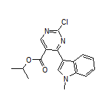 2-氯-4-(1-甲基-3-吲哚基)嘧啶-5-甲酸异丙酯