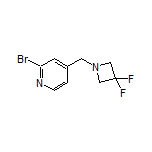 2-溴-4-[(3,3-二氟-1-氮杂环丁基)甲基]吡啶