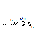 4,7-双(5-溴-4-己基-2-噻吩基)苯并[c][1,2,5]噁二唑
