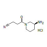 (S)-4-(3-氨基-1-哌啶基)-4-氧代丁腈盐酸盐