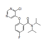 2-[(4-氯-5-嘧啶基)氧基]-5-氟-N,N-二异丙基苯甲酰胺