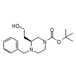 (S)-2-(1-苄基-4-Boc-2-哌嗪基)乙醇