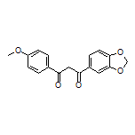 1-(苯并[d][1,3]二噁茂-5-基)-3-(4-甲氧基苯基)丙烷-1,3-二酮