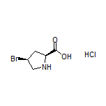 (2S,4S)-4-溴吡咯烷-2-甲酸盐酸盐