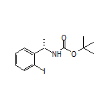 (S)-N-Boc-1-(2-碘苯基)乙胺