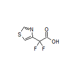 2,2-二氟-2-(4-噻唑基)乙酸