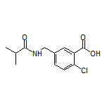 2-氯-5-(异丁酰氨基甲基)苯甲酸