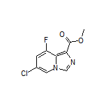 6-氯-8-氟咪唑并[1,5-a]吡啶-1-甲酸甲酯