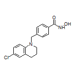 4-[[6-氯-3,4-二氢喹啉-1(2H)-基]甲基]-N-羟基苯甲酰胺