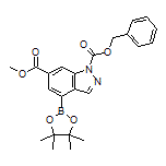 1-Cbz-6-(甲氧基羰基)吲唑-4-硼酸频哪醇酯