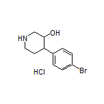 4-(4-溴苯基)-3-羟基哌啶盐酸盐