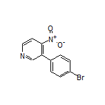 3-(4-溴苯基)-4-硝基吡啶