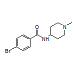 4-溴-N-(1-甲基-4-哌啶基)苯甲酰胺