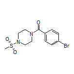 (4-溴苯基)[4-(甲砜基)-1-哌嗪基]甲酮