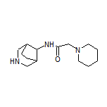 N-(3-氮杂双环[3.2.1]辛烷-8-基)-2-(1-哌啶基)乙酰胺