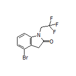 4-溴-1-(2,2,2-三氟乙基)吲哚-2-酮