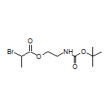 2-溴丙酸[2-(Boc-氨基)乙基]酯