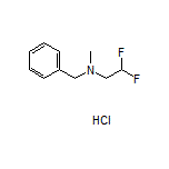 N-苄基-2,2-二氟-N-甲基乙胺盐酸盐