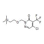 5-氯-4-(三氟甲基)-2-[[2-(三甲基硅基)乙氧基]甲基]哒嗪-3(2H)-酮