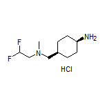 顺式-4-[[(2,2-二氟乙基)(甲基)氨基]甲基]环己胺盐酸盐