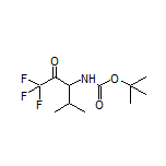 3-(Boc-氨基)-1,1,1-三氟-4-甲基-2-戊酮
