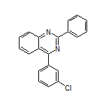 4-(3-氯苯基)-2-苯基喹唑啉