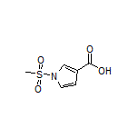 1-(甲砜基)吡咯-3-甲酸