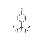 2-(6-溴-3-吡啶基)-1,1,1,3,3,3-六氟-2-丙醇
