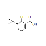3-(叔丁基)-2-氯苯甲酸