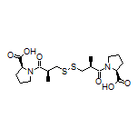 (2S,2’S)-1,1’-[(2S,2’S)-3,3’-二硫烷二基双(2-甲基丙酰基)]双(吡咯烷-2-甲酸)