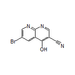6-溴-4-羟基-1,8-萘啶-3-甲腈