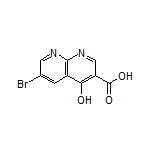 6-溴-4-羟基-1,8-萘啶-3-甲酸