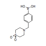 4-[[1,1-二氧化硫代(4-吗啉基)]甲基]苯硼酸