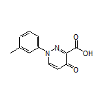 4-氧代-1-(间甲苯基)-1,4-二氢哒嗪-3-甲酸