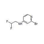 2-溴-N-4-氨基-(2,2-二氟乙基)吡啶