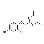 4-溴-2-氯-1-(2,2-二乙氧基乙氧基)苯