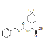 2-(Cbz-氨基)-2-(4,4-二氟环己基)乙酸